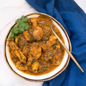 Meat-Free Methi Palak Chicken