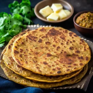 Meat-Free Keema Paratha