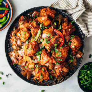 Meat-Free Chilly Chicken