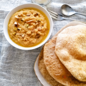 Halwa puri (4pc)