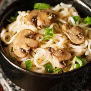 Veg Mushroom Noodles